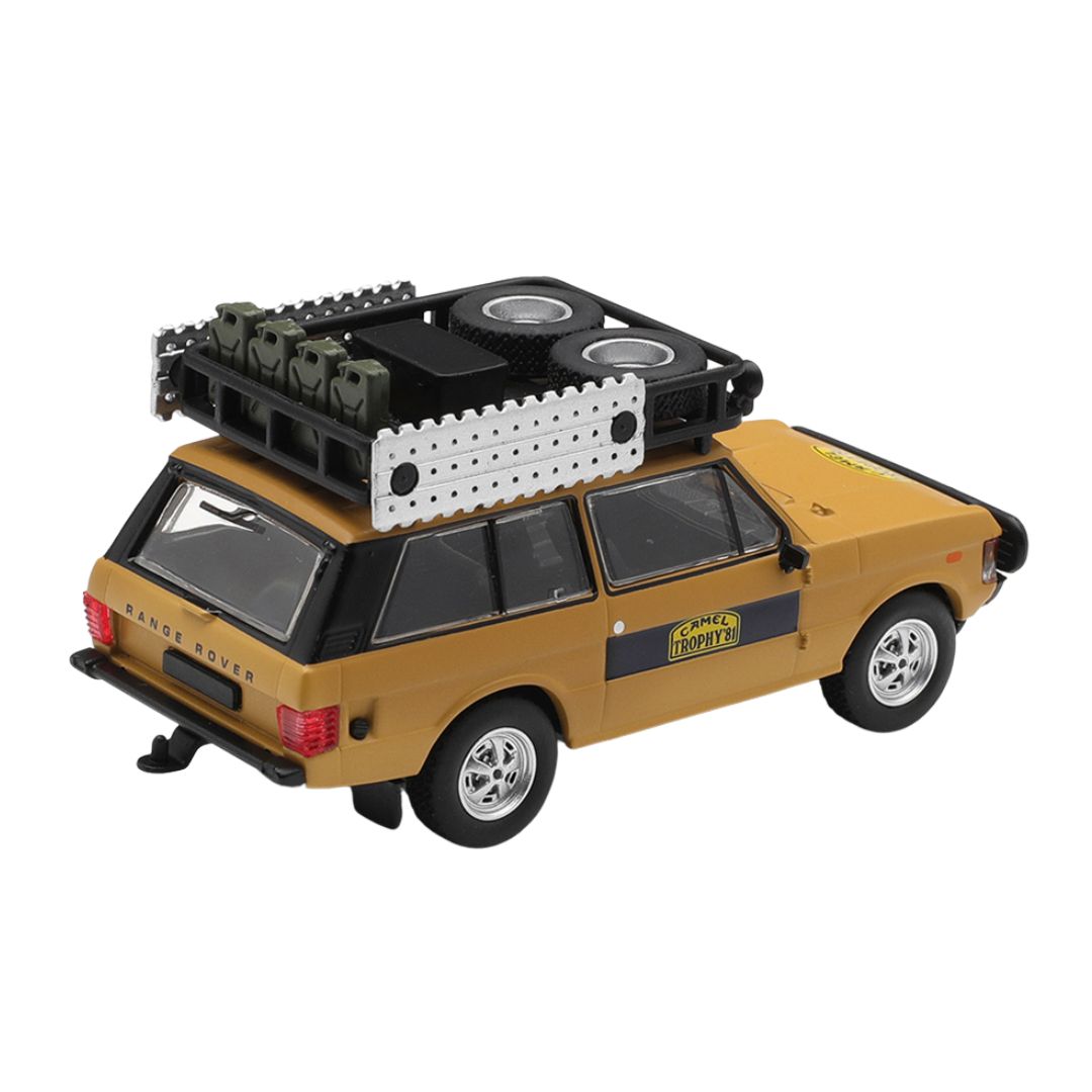 Range Rover 1981 Camel Trophy Sumatra Kstoppa Avalldorf1:64 Diecast Car By Mini Gt