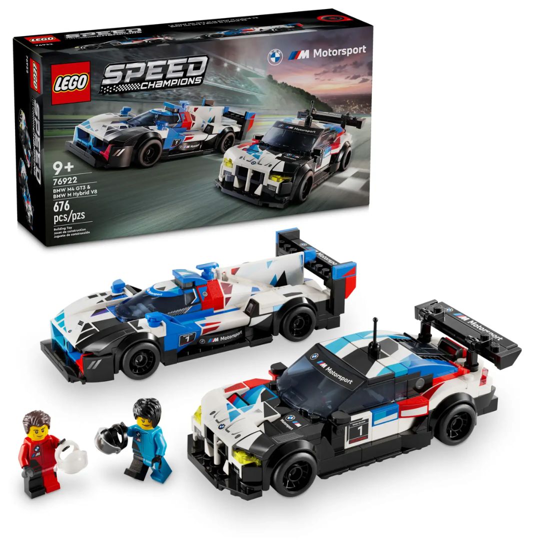 BMW M4 GT3 & BMW M HYBRID V8 RACE CARS -Lego - India - www.superherotoystore.com