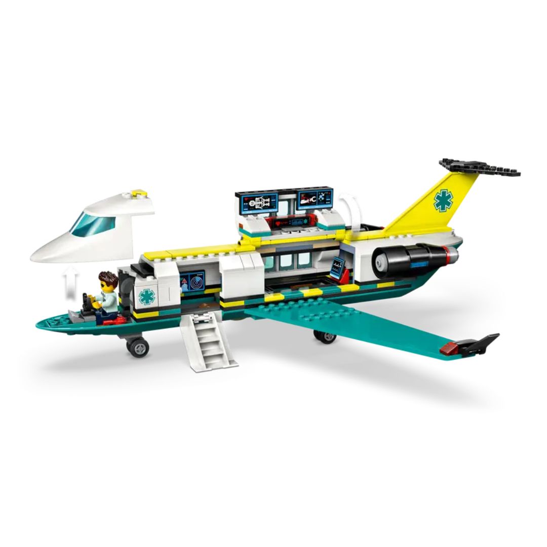 Lego City Emergency Air Ambulance Airplane By Lego -Lego - India - www.superherotoystore.com