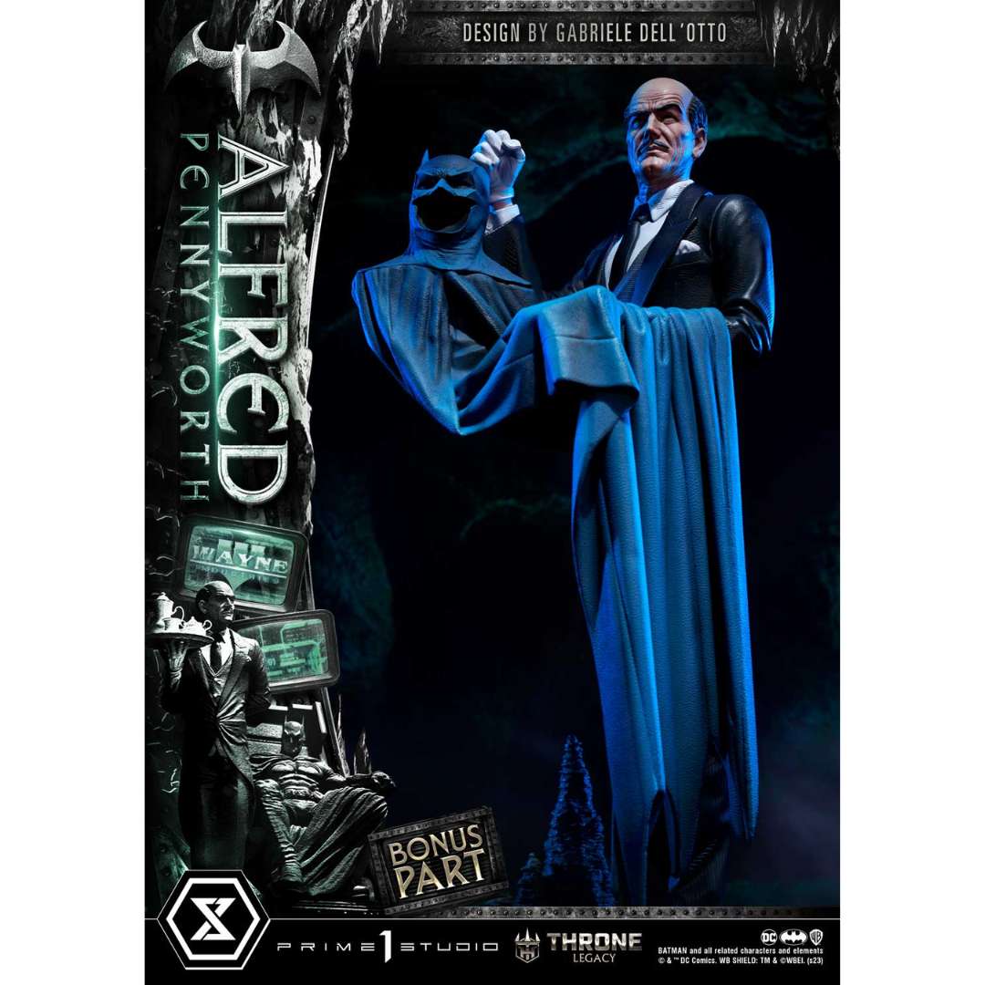 Batman (Comics) Alfred Pennyworth Throne Legacy Statue by Prime 1 Studios -Prime 1 Studio - India - www.superherotoystore.com