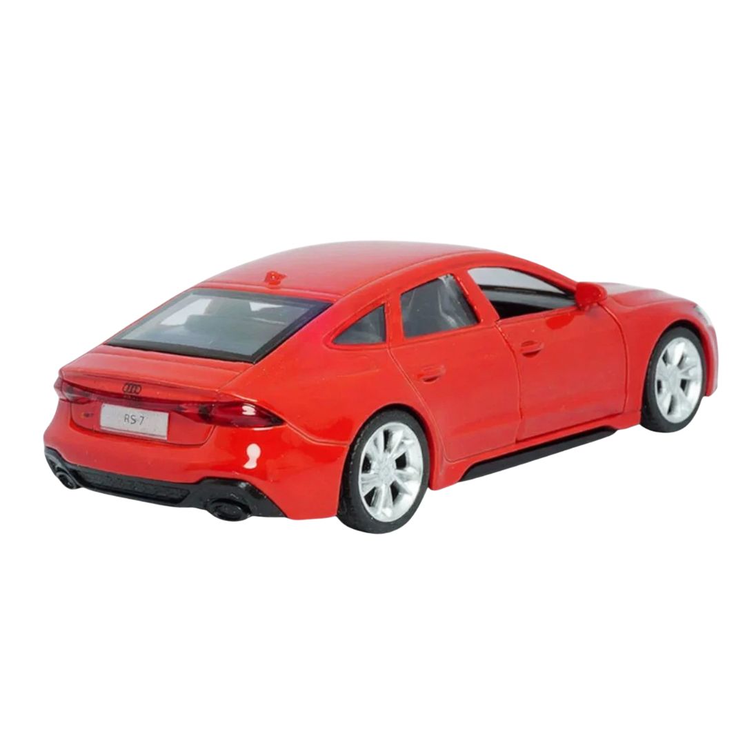 Red Audi RS 7 Sportback 1:43 Scale Die-Cast Car By MSZ -MSZ - India - www.superherotoystore.com