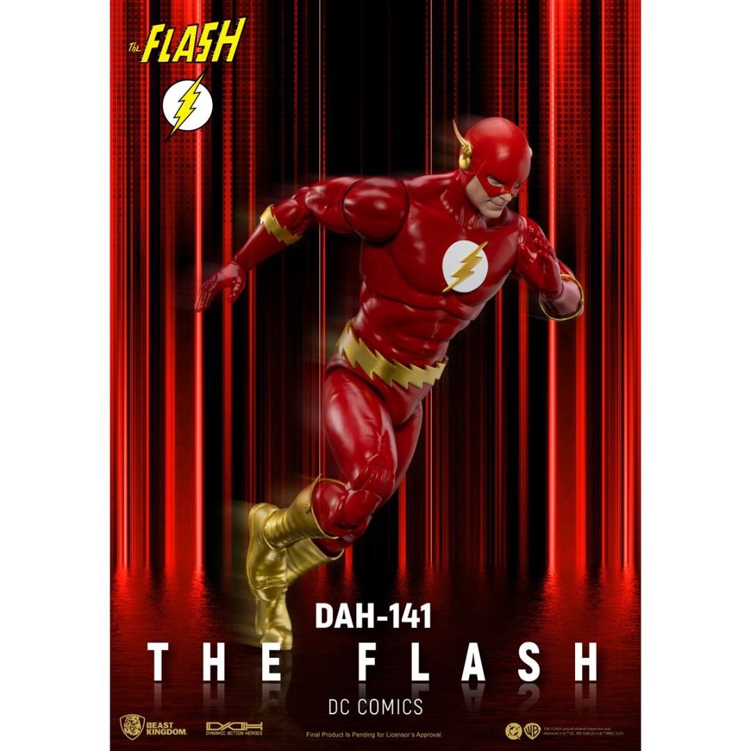 Dc Comics The Flash Dynamic 8-Ction Heroes Action Figure By Beast Kingdom -Beast Kingdom - India - www.superherotoystore.com