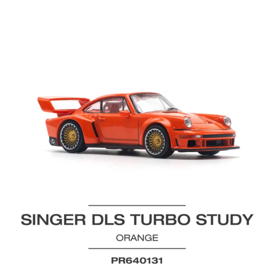 Singer DLS Turbo (Race) Orange 1:64 Diecast Car By Pop Race -Pop Race - India - www.superherotoystore.com