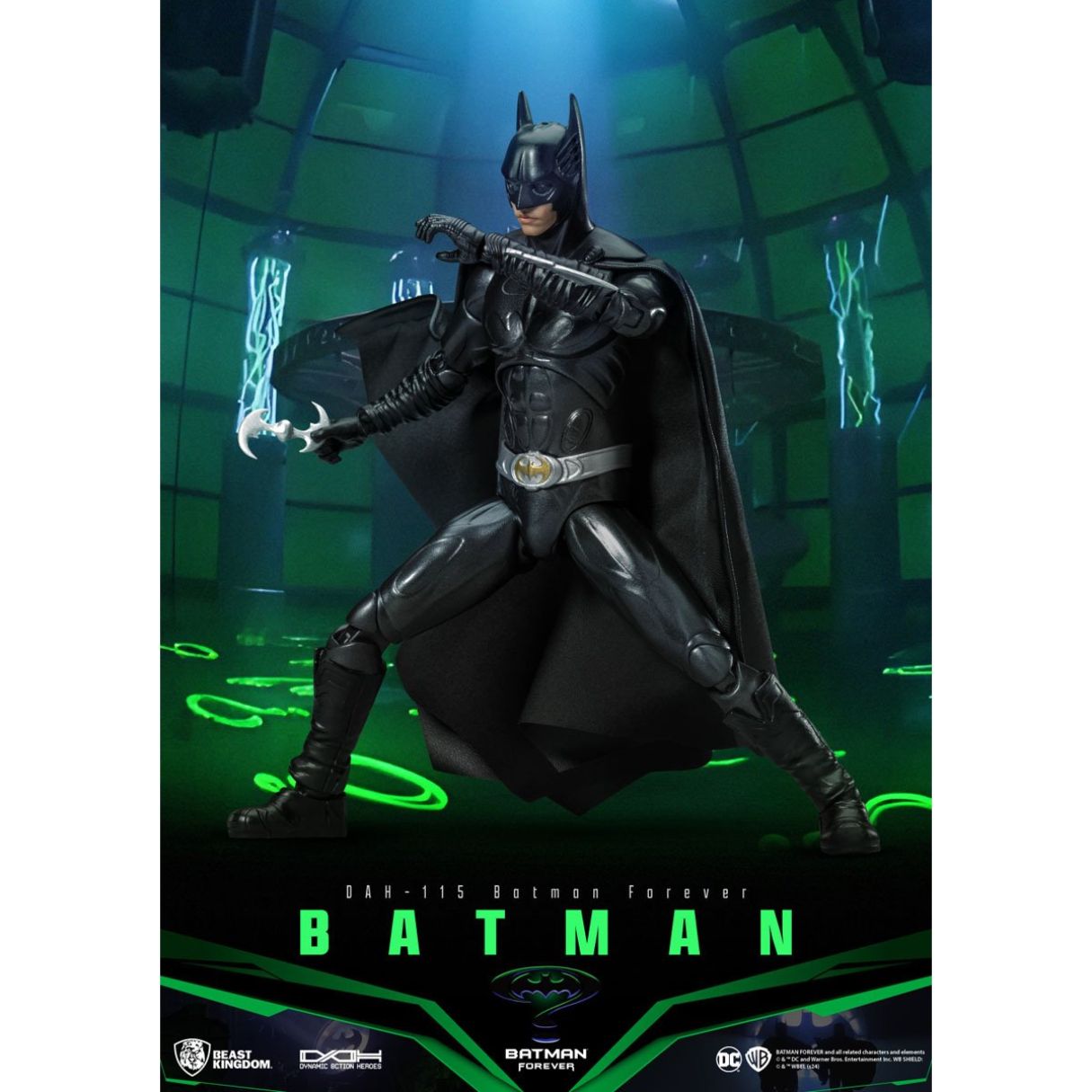 DAH-115 Batman (Batman Forever) Action Figure by Beast Kingdom -Beast Kingdom - India - www.superherotoystore.com