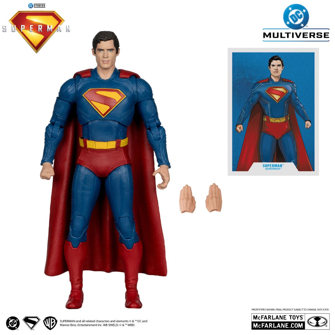 Superman Movie - Superman Action figure By Mcfarlane Toys -McFarlane Toys - India - www.superherotoystore.com