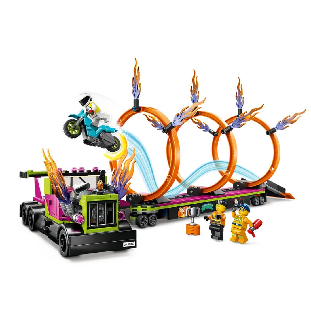 Stunt Truck & Ring of Fire Challenge by LEGO® -Lego - India - www.superherotoystore.com