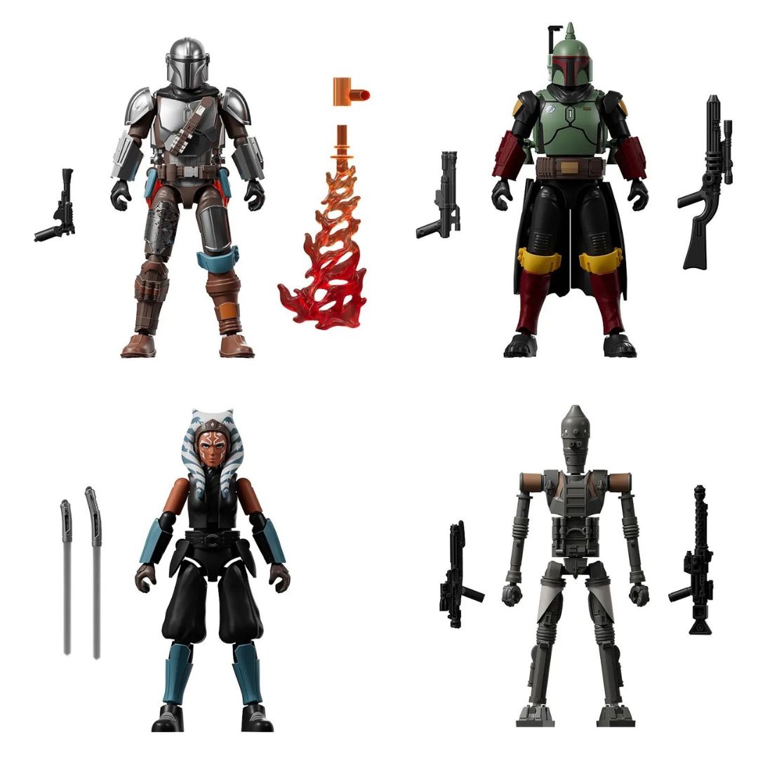 Star Wars Gv01 75841-The Mandalorian Seriesblind Box Model Kit By Blokees