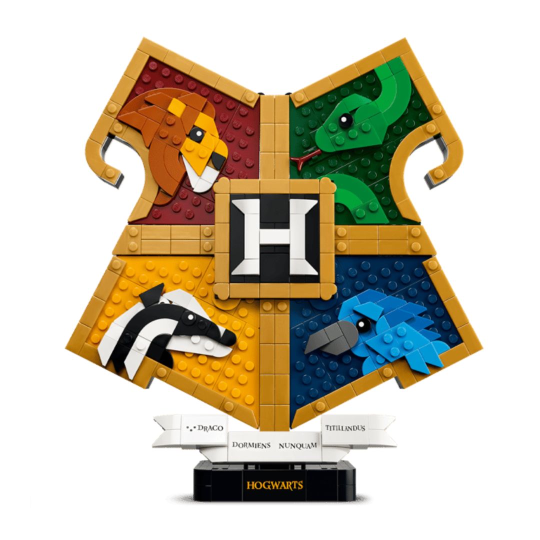 Harry Potter Hogwart House Crest By Lego