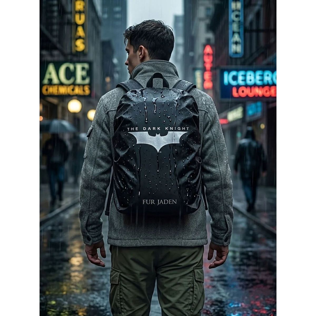 The Dark Knight Rainproof Cape By Fur Jaden