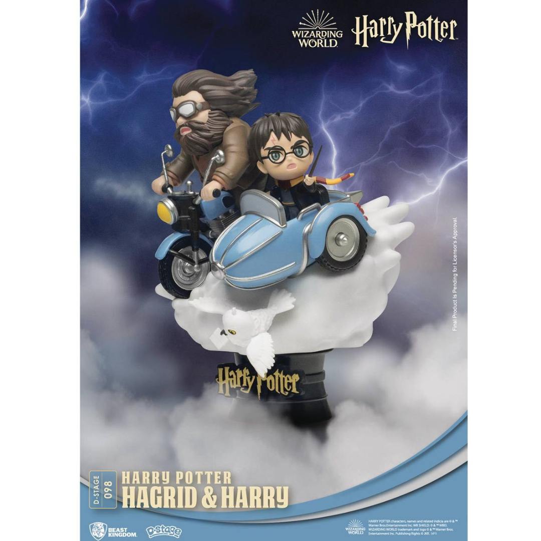 Harry Potter-Hagrid and Harry Reissue Statue by Beast Kingdom -Beast Kingdom - India - www.superherotoystore.com