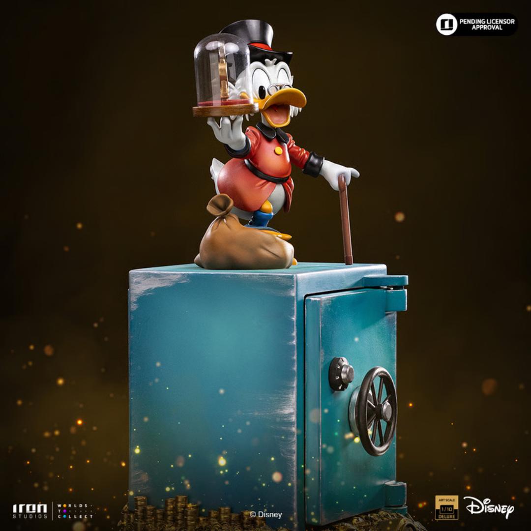 Ducktales Uncle Scrooge Mcduck And Nephews Statue By Iron Studios