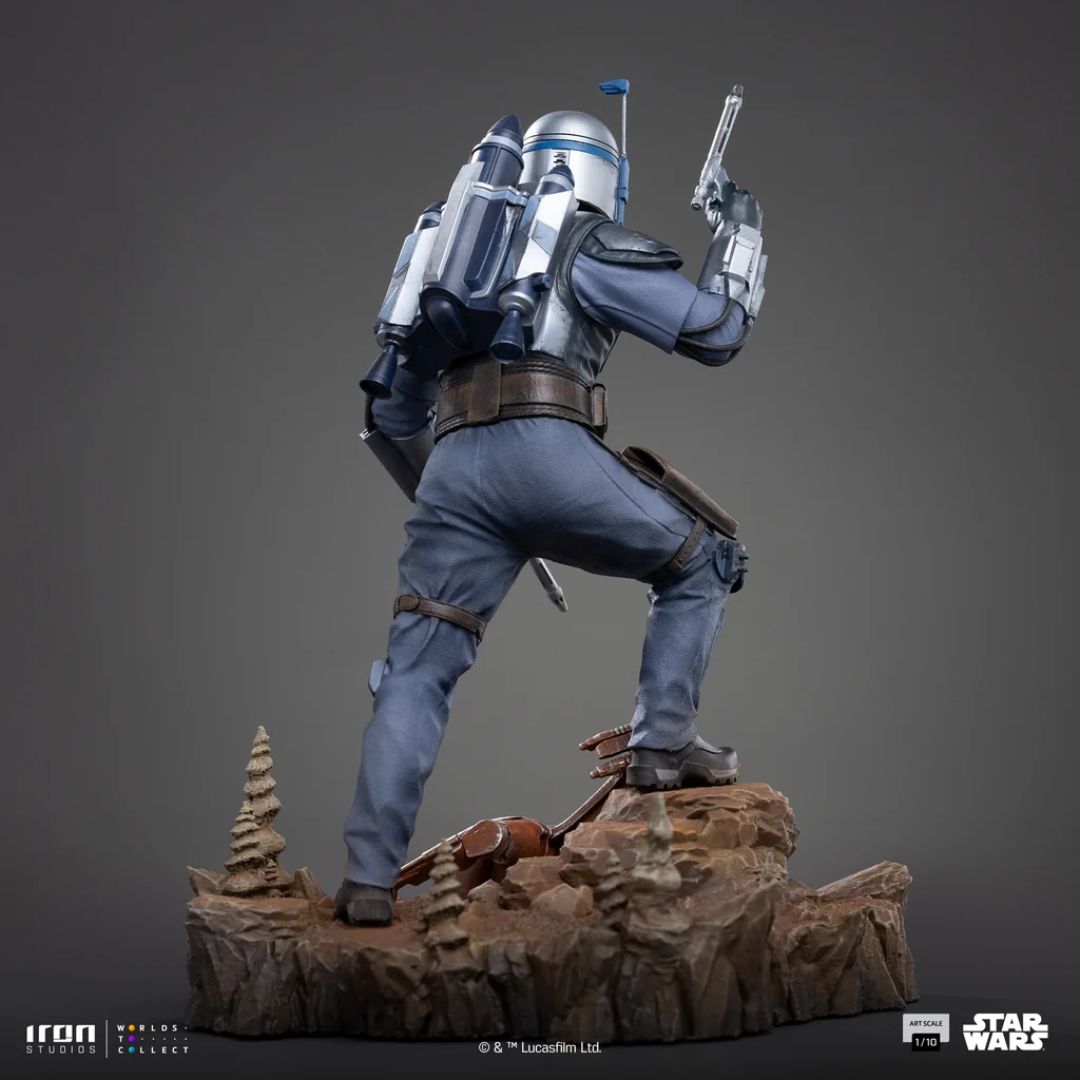 Jango Fett - Star Wars -Statue By Iron Studios -Iron Studios - India - www.superherotoystore.com