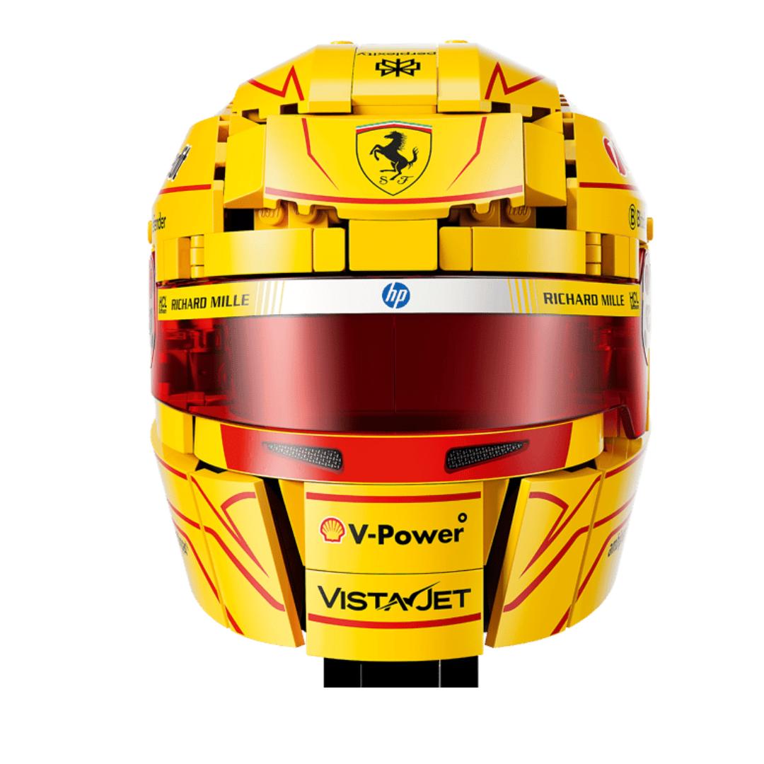 Scuderia Ferrari Hp Lewis Hamilton Helmet By Lego