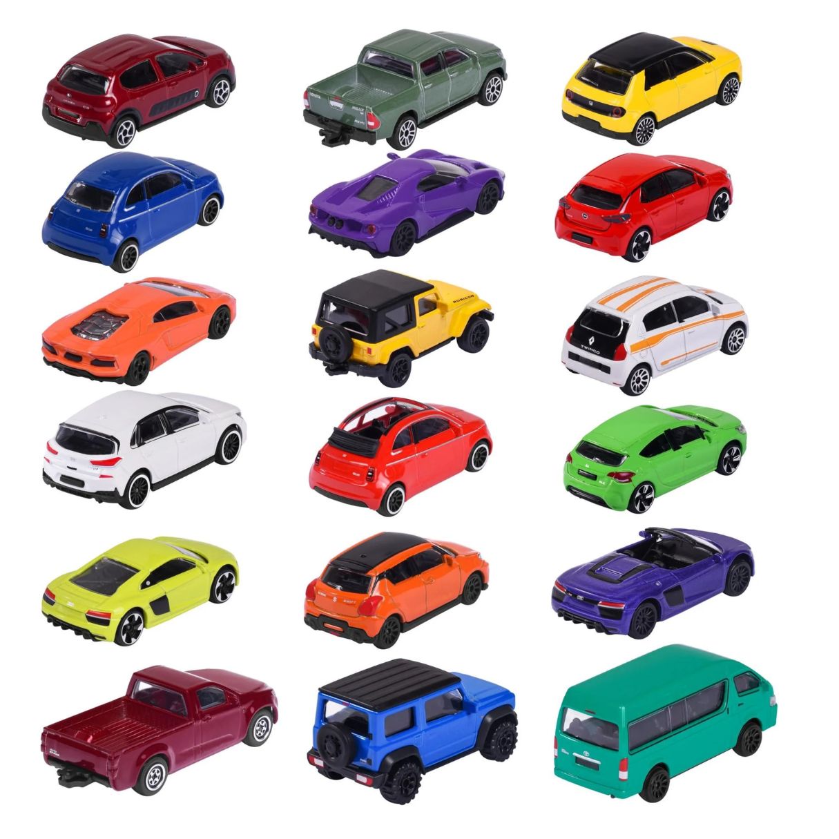 Street Die-Cast 18 Cars Assortment By Majorette By Majorette