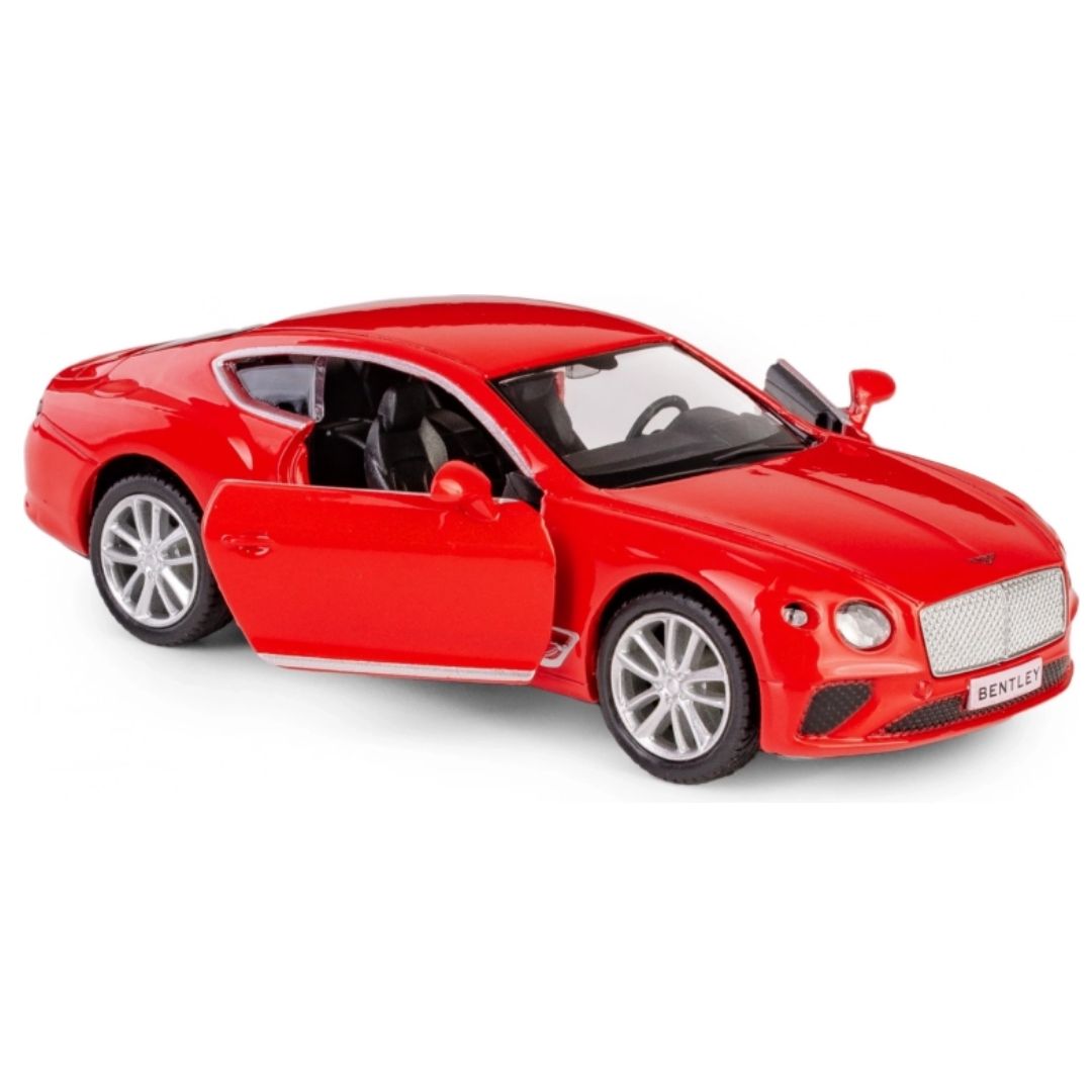 Red Bentley Continental GT 1:43 Scale Die-Cast Car By RMZ