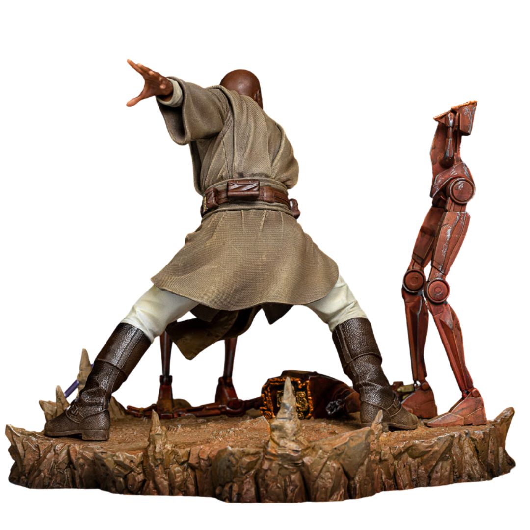 Star Wars Mace Windu Statue By Iron Studios -Iron Studios - India - www.superherotoystore.com