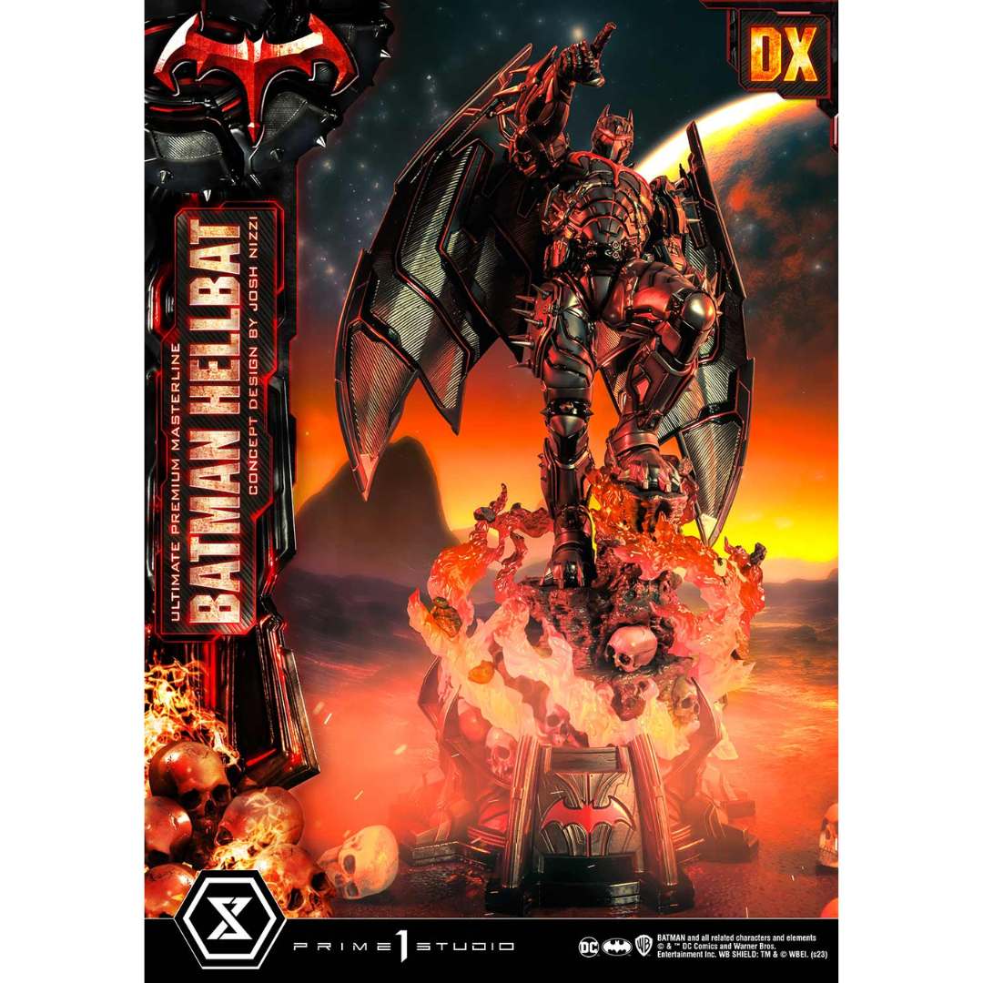 Batman (Comics) Hellbat DX Bonus Version by Prime 1 Studios -Prime 1 Studio - India - www.superherotoystore.com