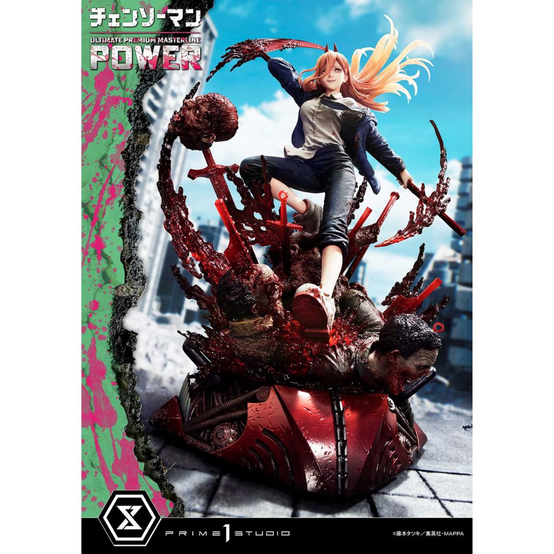 CHAINSAW MAN POWER  by Prime1 Studios -Prime 1 Studio - India - www.superherotoystore.com