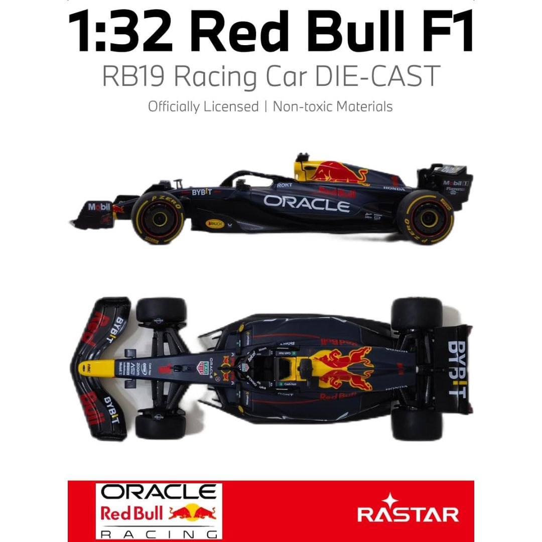 Red Bull F1 Rb19 1:24 Scale Die-Cast Car By Rastar -Rastar - India - www.superherotoystore.com