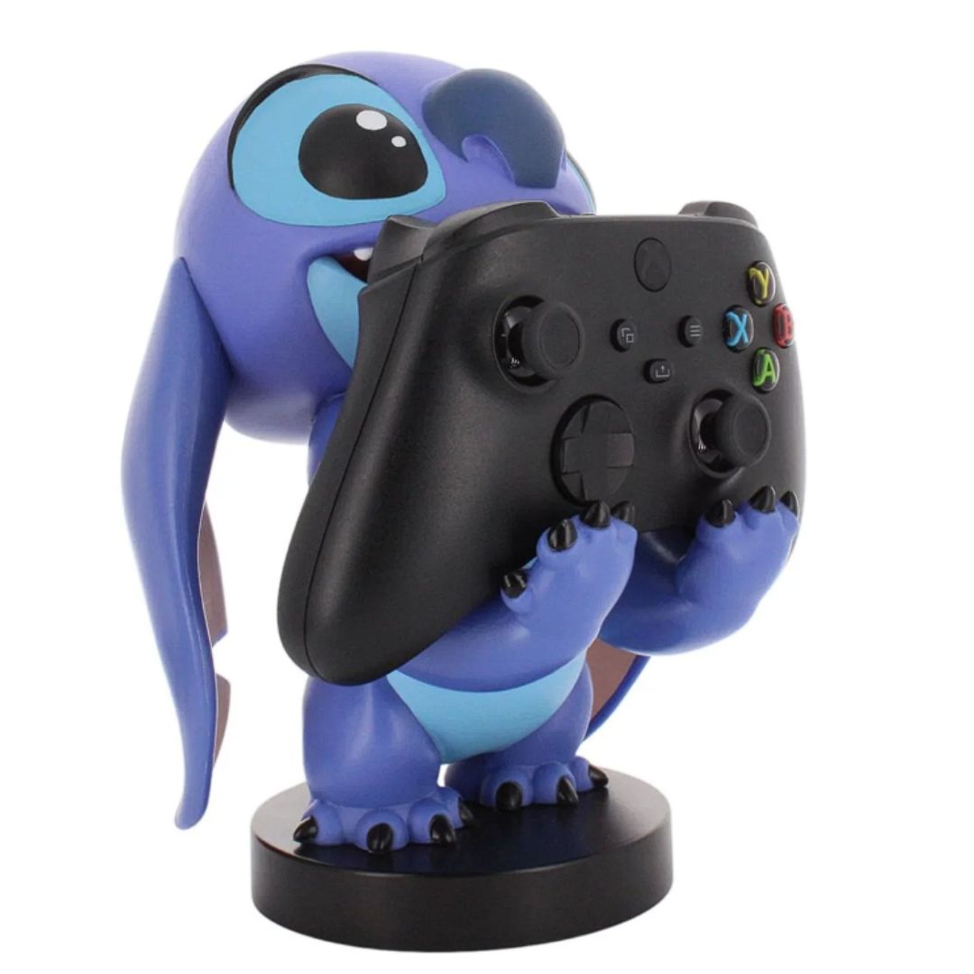 Lilo & Stitch: Smiley Stitch Cable Guys Controller Holder And Phone Stand By Exg Pro -EXG Pro - India - www.superherotoystore.com