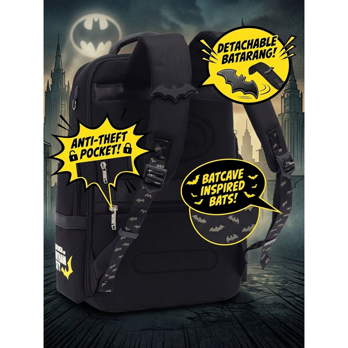 Gotham Guardian Batpack By Fur Jaden