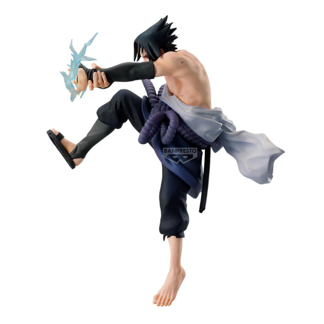 Naruto 72 Series 40 Vibration Stars Deidara & Sas Uke Uchiha B: Sasuke Uchiha Figure By Banpresto