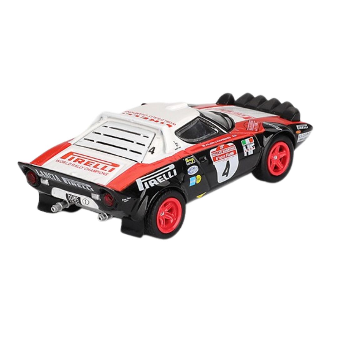 Lancia Stratos HF #4 1978 Rally Sanremo Winner 1:64 Scale Die-Cast Car By Mini GT -Mini GT - India - www.superherotoystore.com