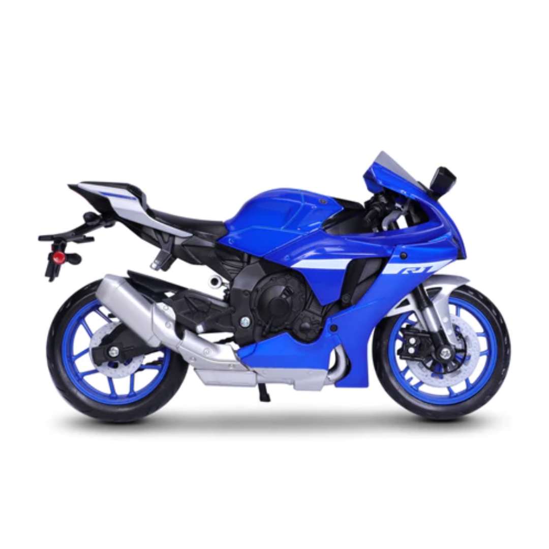 Blue YAMAHA YZF-R12021 MODEL Die-cast Bike By Maisto -Maisto - India - www.superherotoystore.com