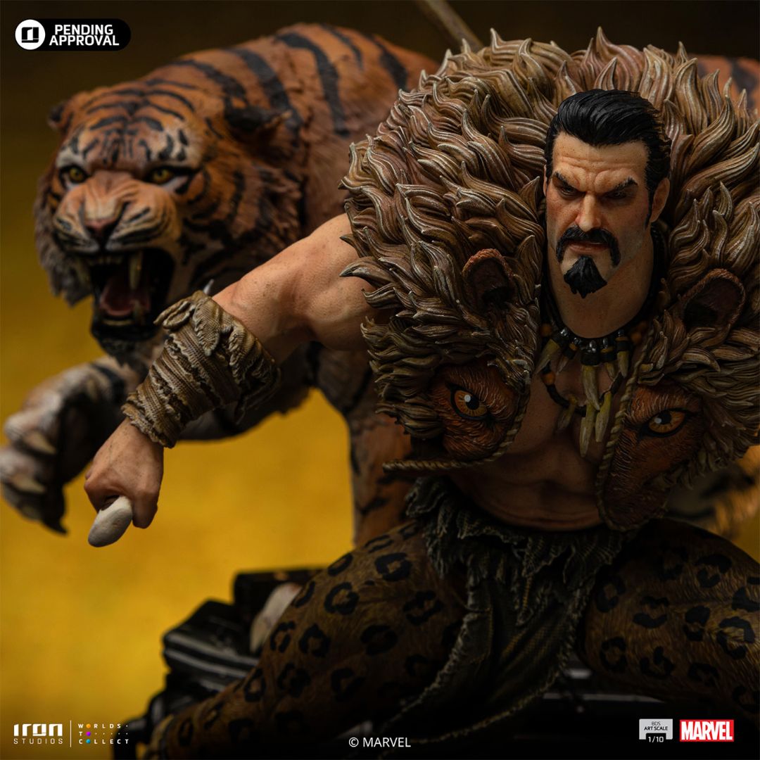 Kraven - Spider-Man Vs Villains Diorama Statue By Iron Studios -Iron Studios - India - www.superherotoystore.com