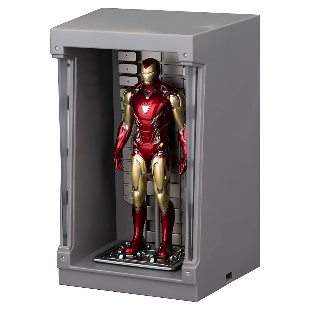 Iron Man+Hall Of Amor Set Mk85 4-Inch Action Figure By Zd Toys