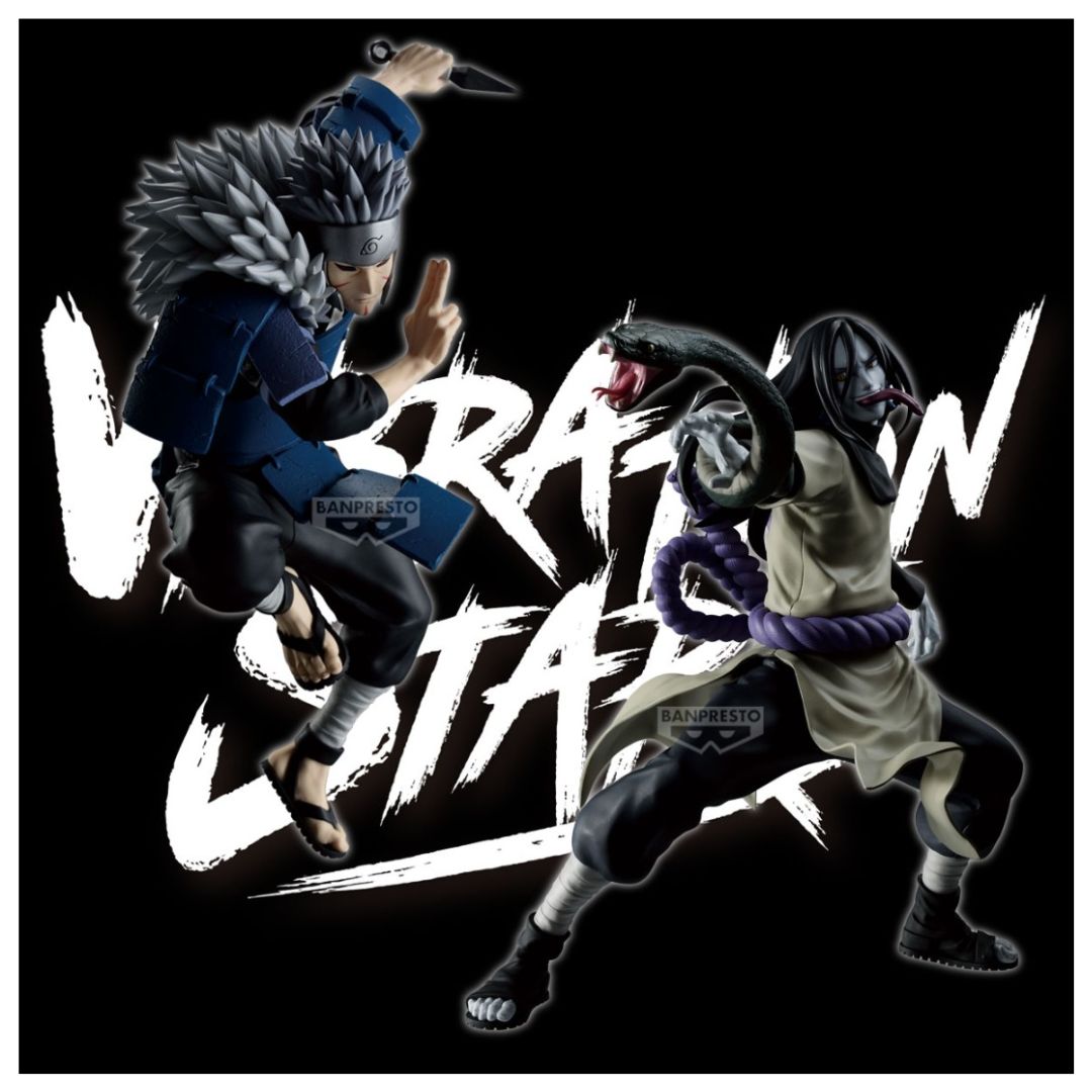 Naruto Shippuden Vibration Stars - Tobirama Senju & Orochimaru - B Orochimaru Figure by Banpresto -Banpresto - India - www.superherotoystore.com