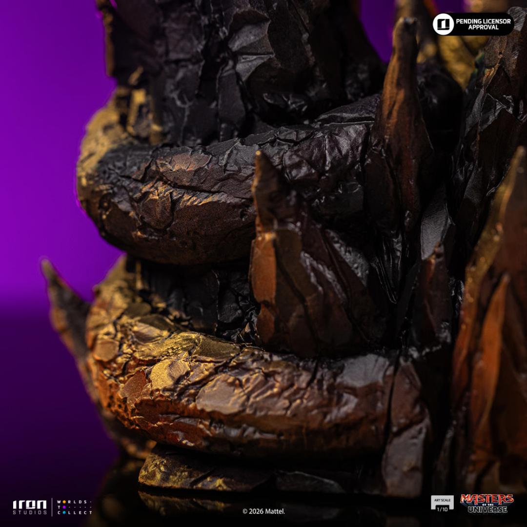 Masters Of The Universe Movie Skeletor Statue By Iron Studios