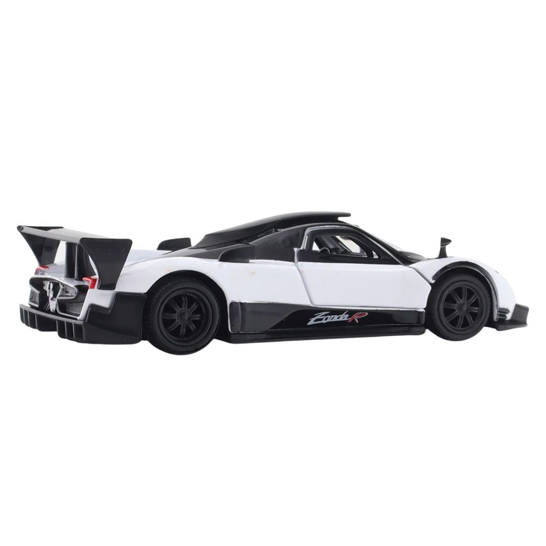 White Pagani Zonda R 1:43 Scale Die-Cast Car By RMZ