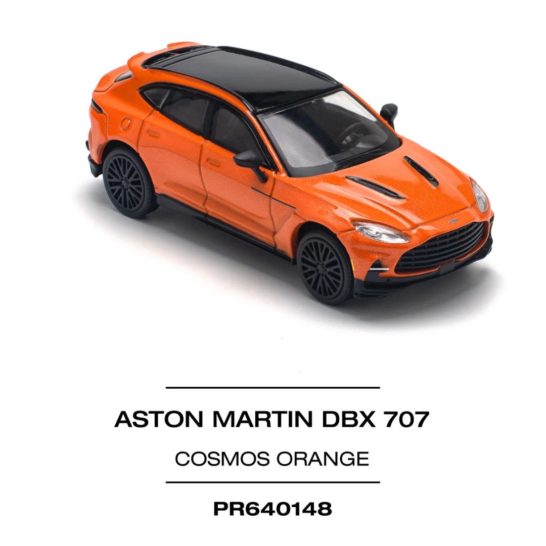 Aston Martin DBX 707 Cosmos Orange 1:64 Diecast Car By Pop Race -Pop Race - India - www.superherotoystore.com