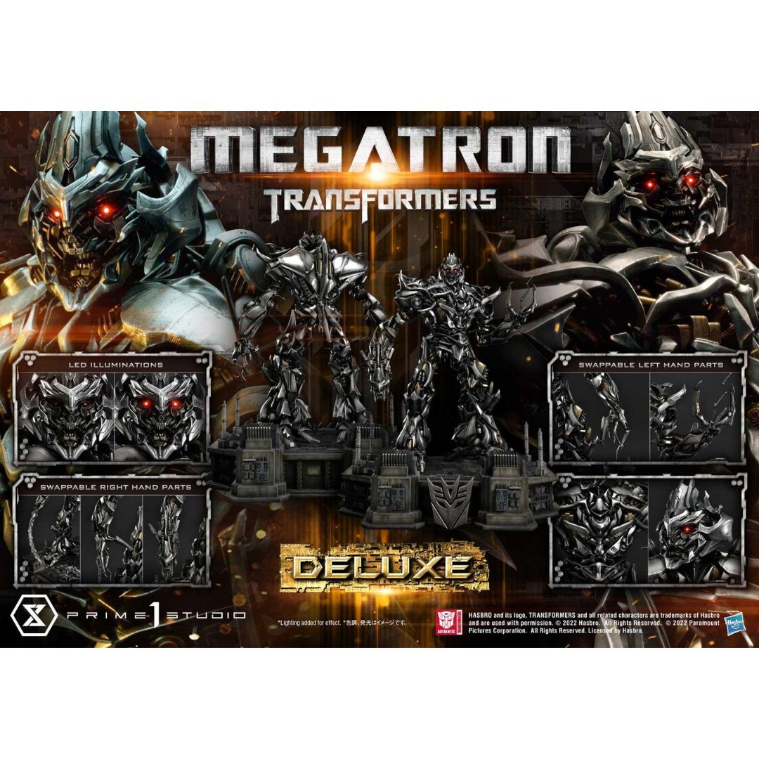 Megatron (Delux Version) Statue By Prime1 Studios -Prime 1 Studio - India - www.superherotoystore.com
