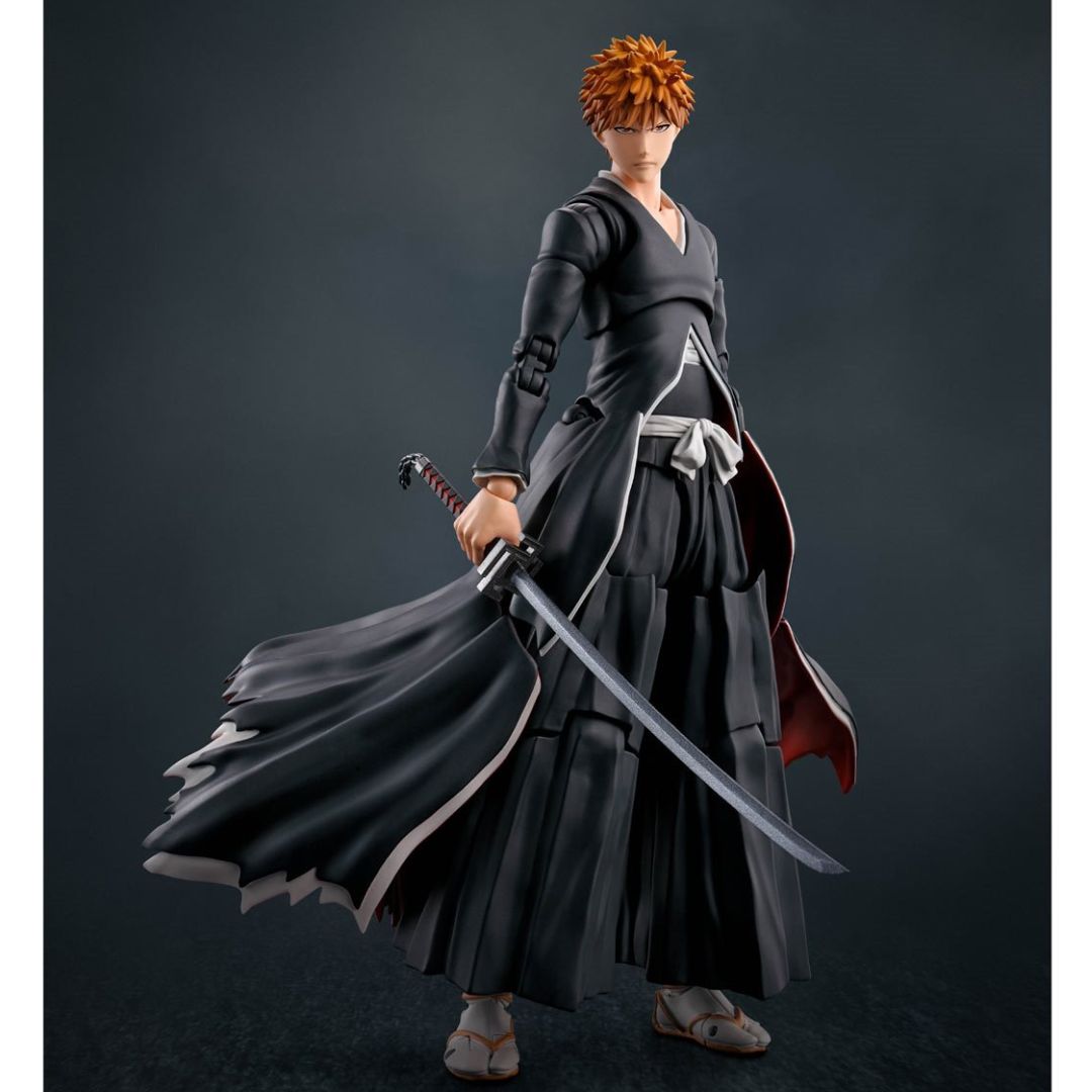 Bleach Ichigo Kurosaki Getsugatensho S.H.Figuarts By Tamashii Nations -Tamashii Nations - India - www.superherotoystore.com