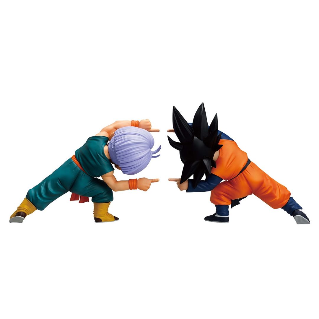 Dragon Ball Z Son Goten & Trunks Battle Of The Super Saiyan Masterlise Ichibansho Statue By Bandai