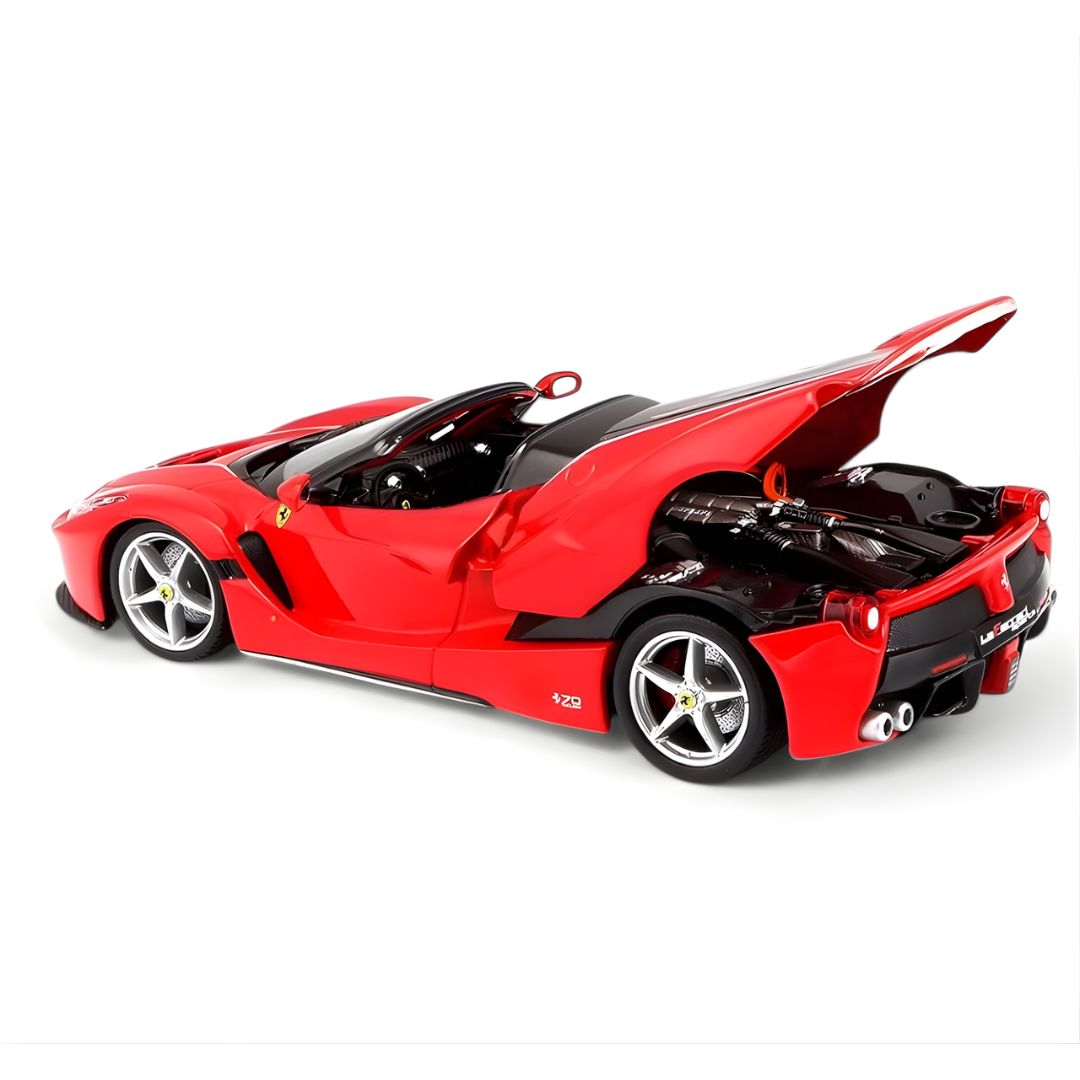 Red La Ferrari Aperta (Hard Case) 1:24 Scale Die-Cast Car By Bburago