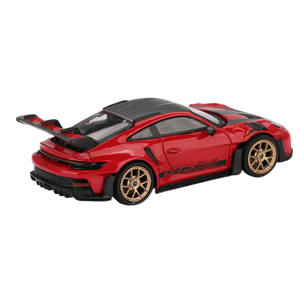 Porsche 911 992 Gt3 Rs Weissach Package Guards Red By Mini Gt