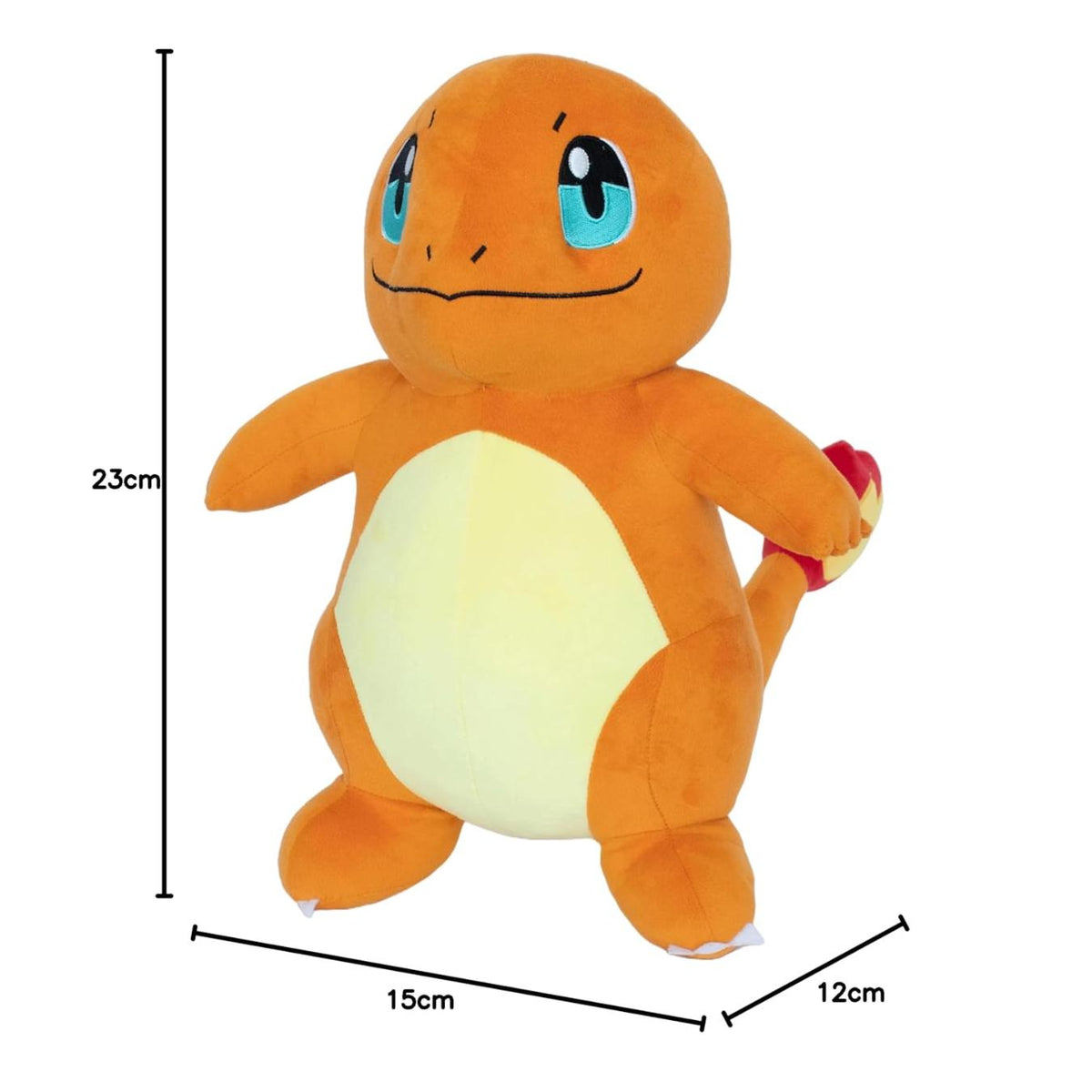 Pokémon Charmander Soft Plush Toy By Mirada -Mirada - India - www.superherotoystore.com