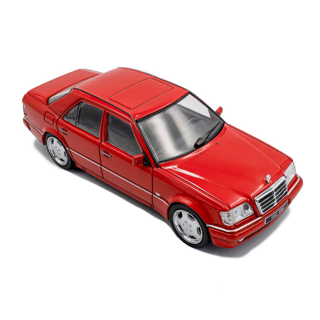 1:43 Mercedes-Benz (W124) E60 Amg Signal Red 1994 By Solido
