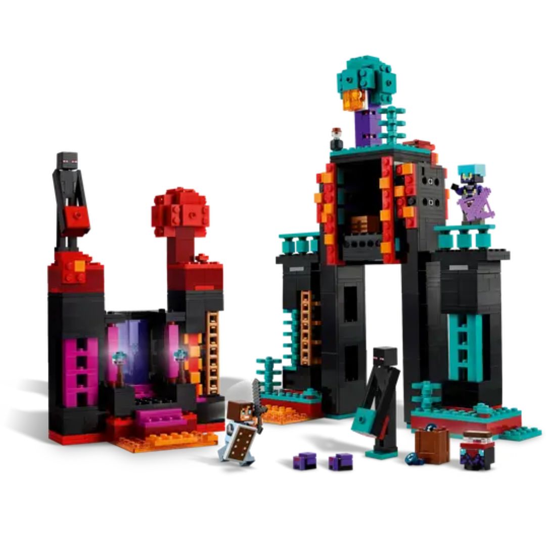 Minecraft The Enderman Tower By Lego -Lego - India - www.superherotoystore.com