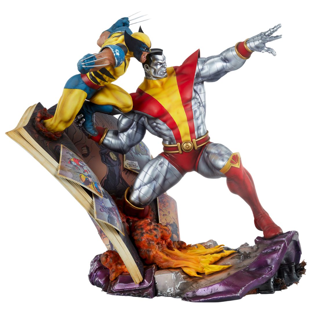 Fastball Special: Colossus and Wolverine Premium Format Statue by Sideshow Collectibles -Sideshow Collectibles - India - www.superherotoystore.com