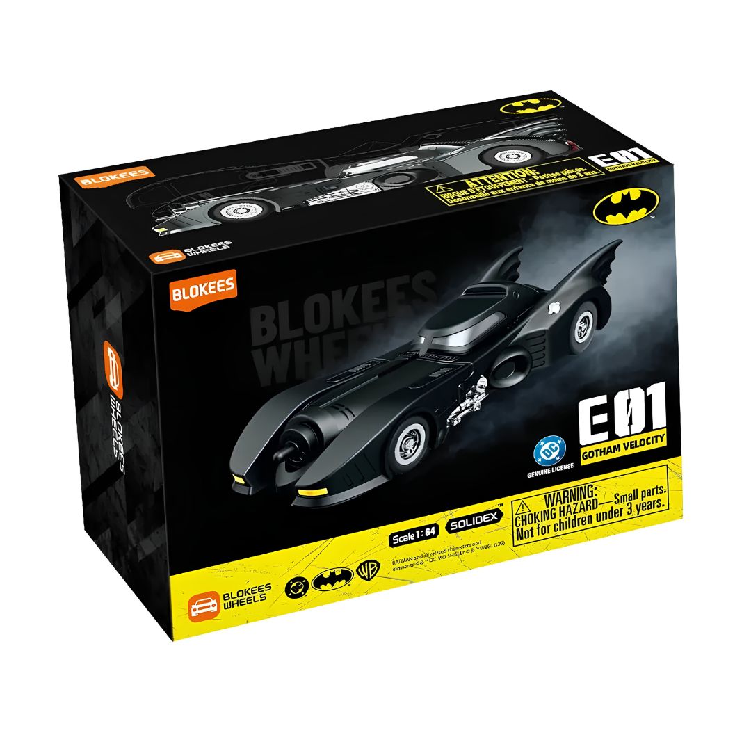 Batman E01-Gotham Velocity Wheels By Blokees -Blokees - India - www.superherotoystore.com