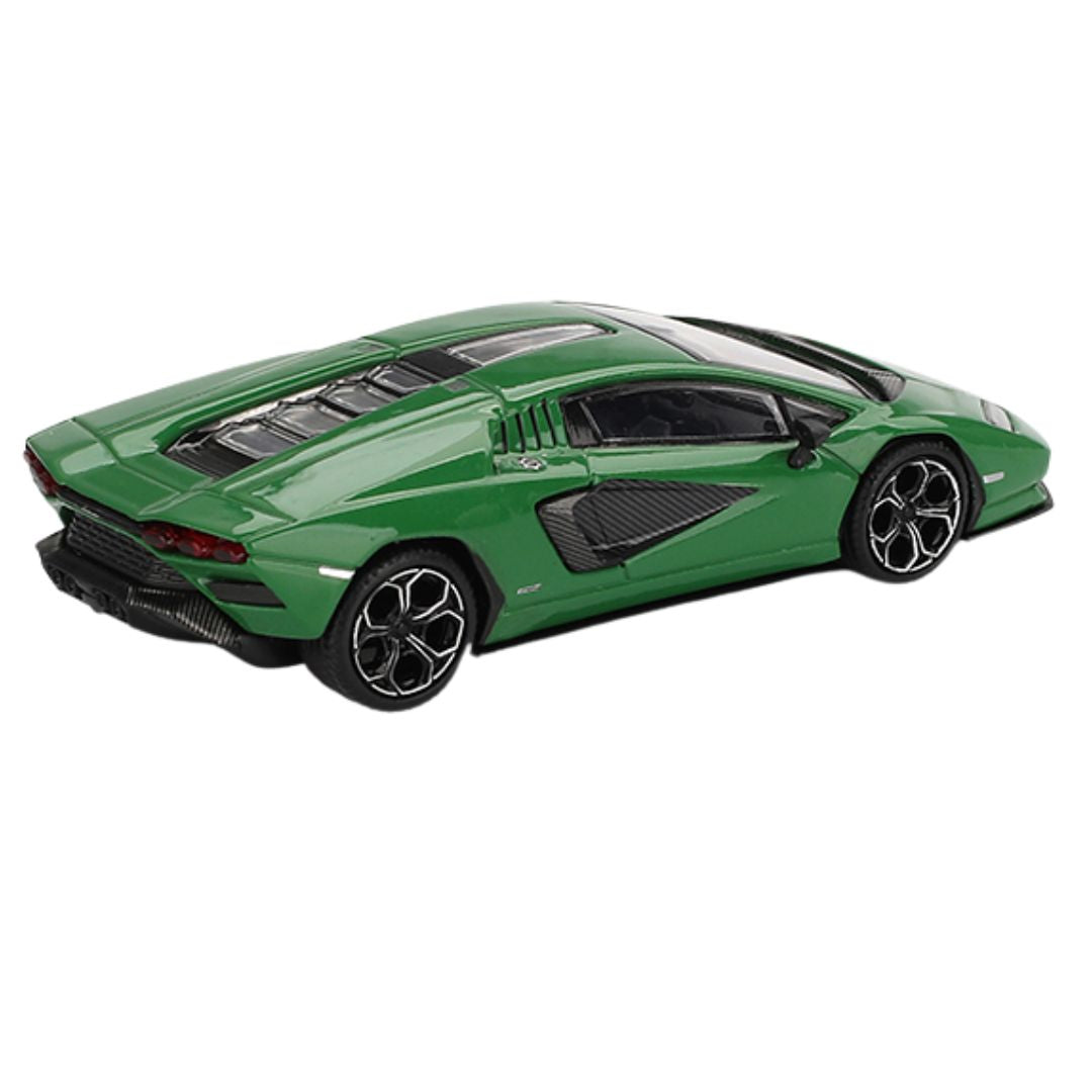 Verde Medio Lamborghini Countach Lpi 800-4 1:64 Scale Die-Cast Car By Mini Gt -Mini GT - India - www.superherotoystore.com