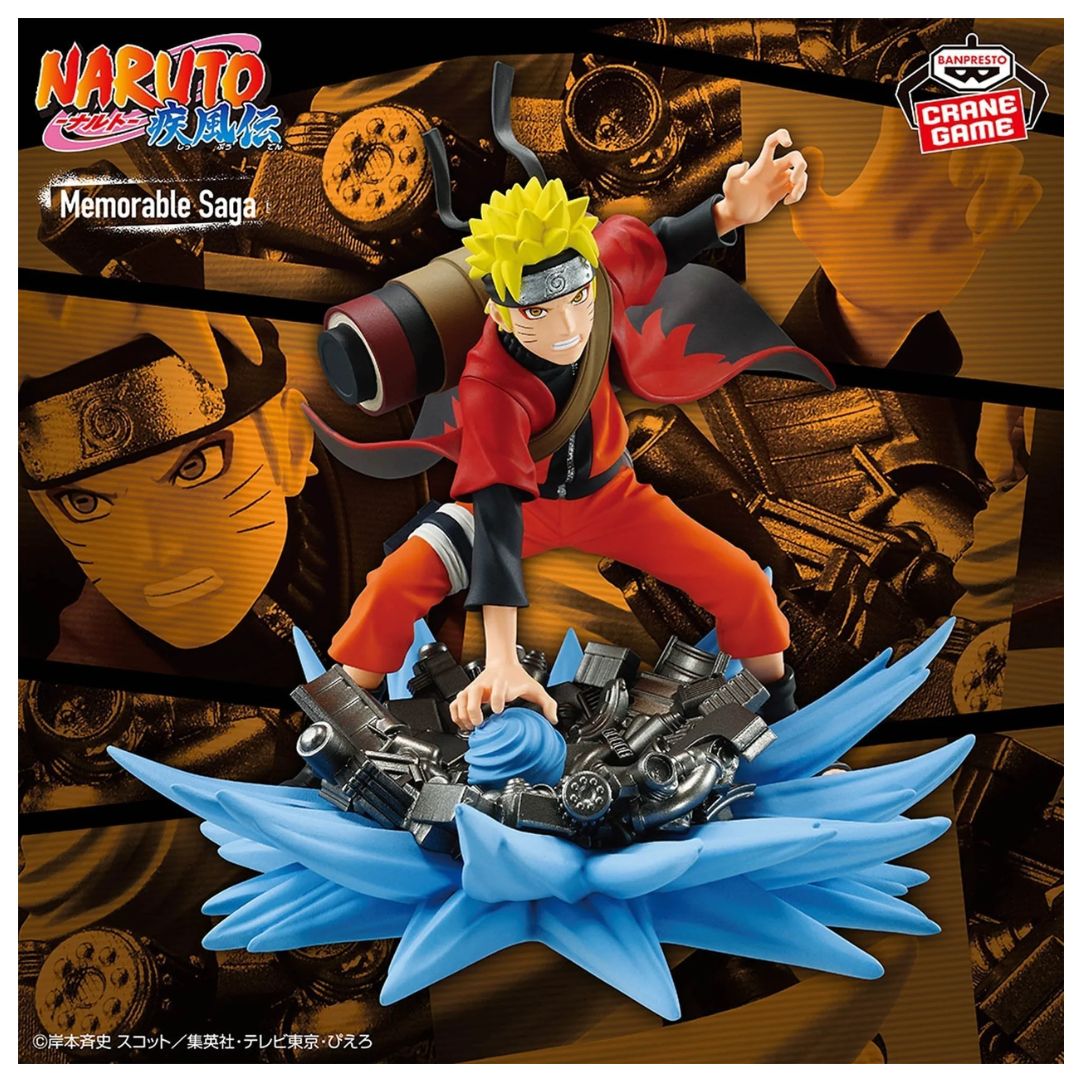 Naruto Shippuden Memorable Saga Special - Naruto Uzumaki Statue By Banpresto -Banpresto - India - www.superherotoystore.com