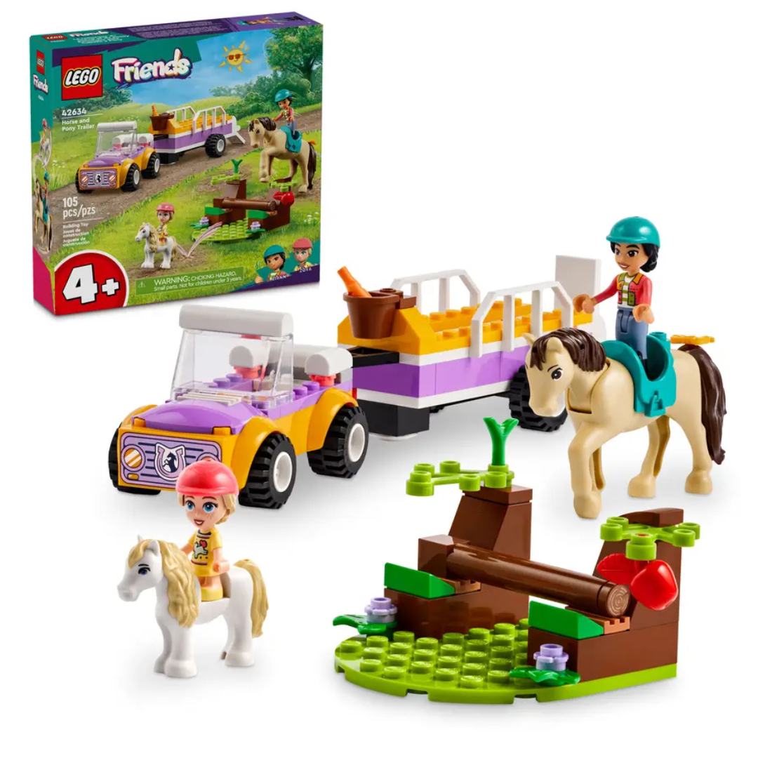 Lego Friends Horse and Pony Trailer -Lego - India - www.superherotoystore.com