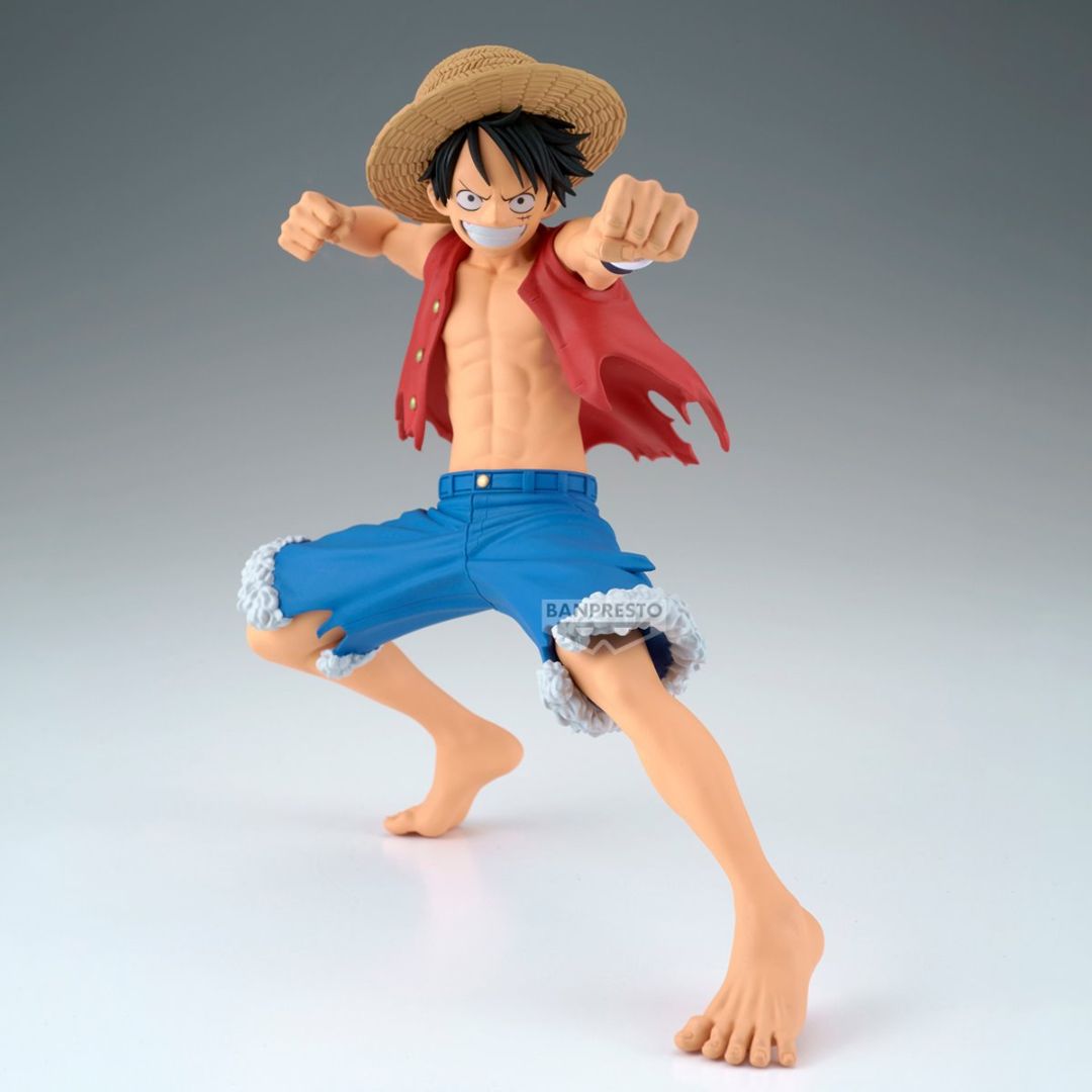 One Piece Monkey D. Luffy Cross Posing Statue By Banpresto