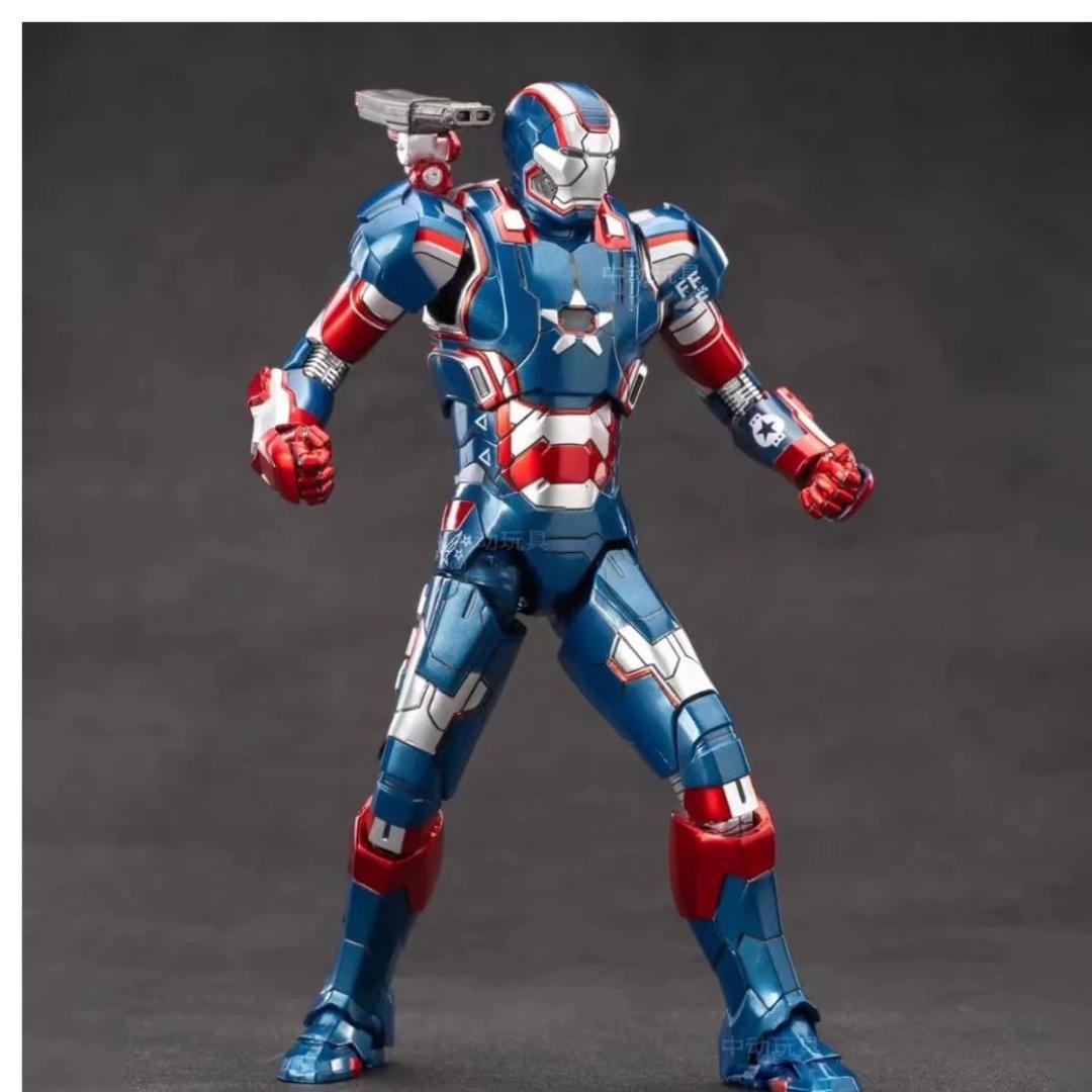 Iron Patriot Action Figure By Zd Toys