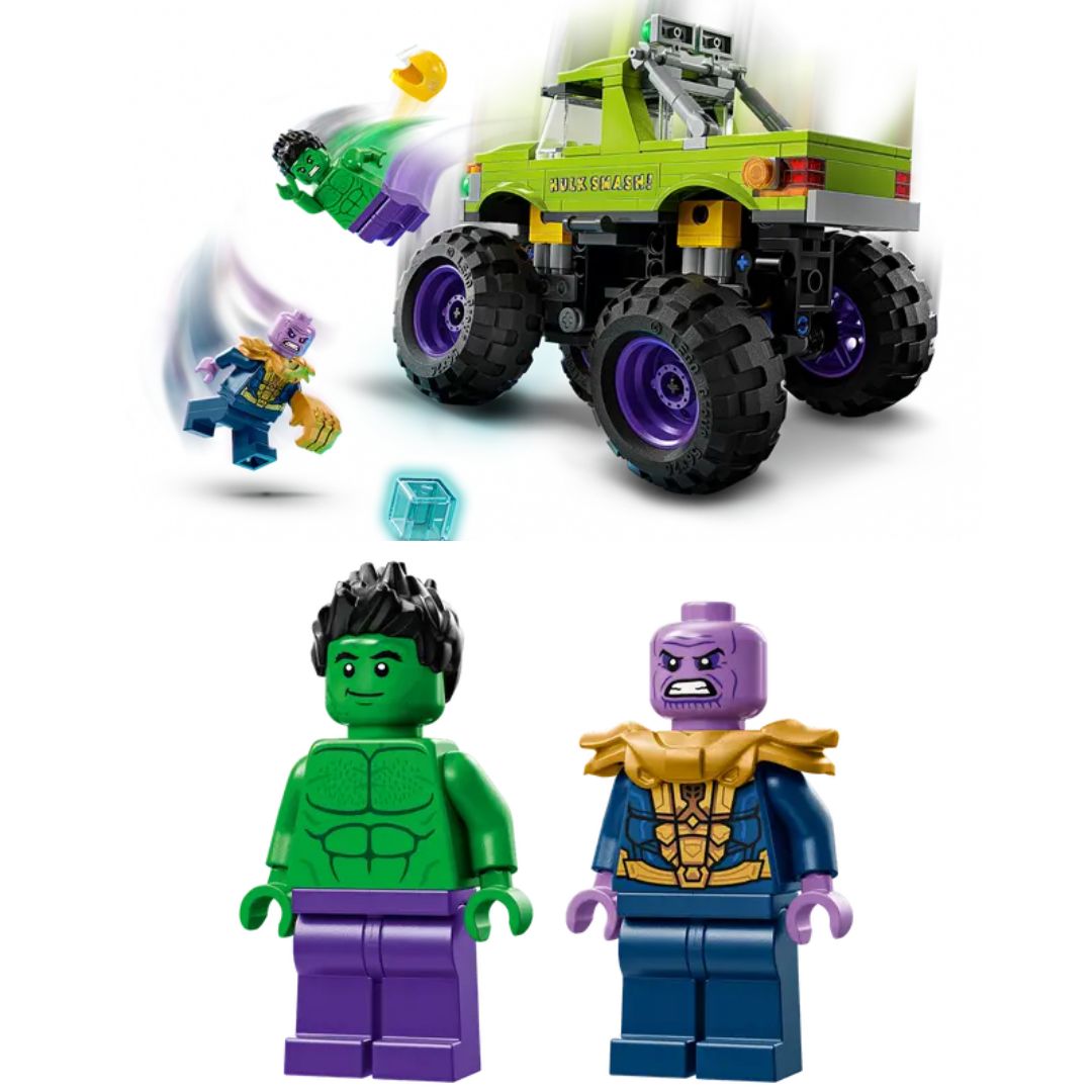 Hul The Hulk Truck Vs. Thanos By Lego -Lego - India - www.superherotoystore.com